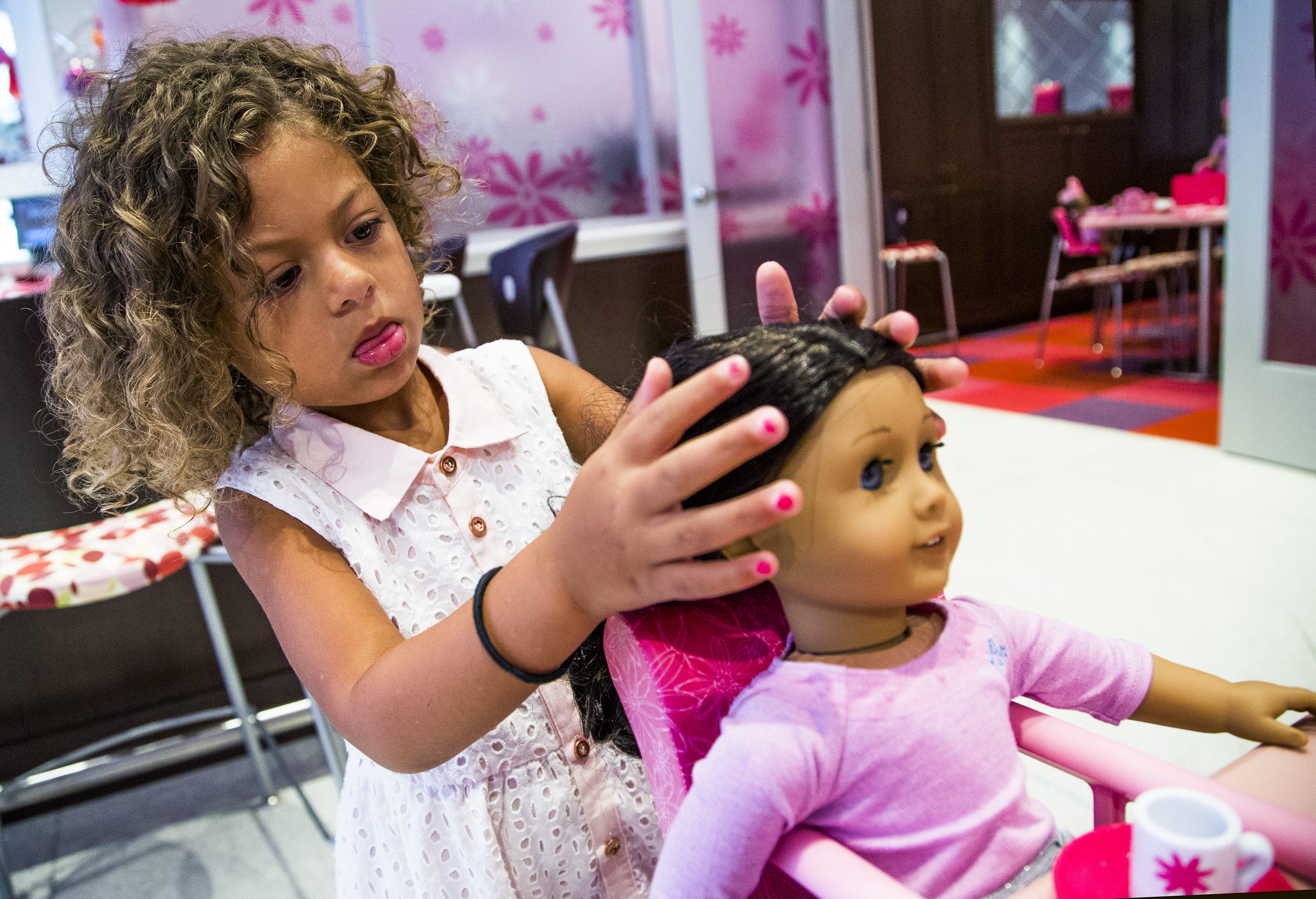 american girl doll hair appointment